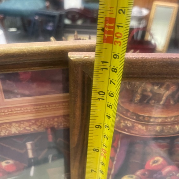 2 PRINTS & POSTERS, JOHN ZACCHEO, HOME & KITCHEN COLLECTION with frames - Picture 3 of 5